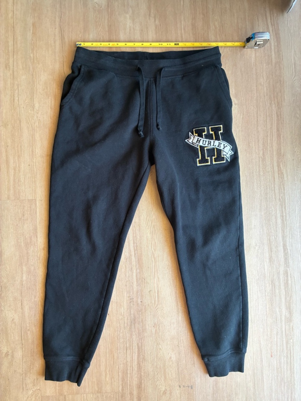 Hurley university fleece relaxed fit jogger size large men new